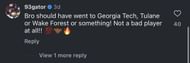 Instagram reply